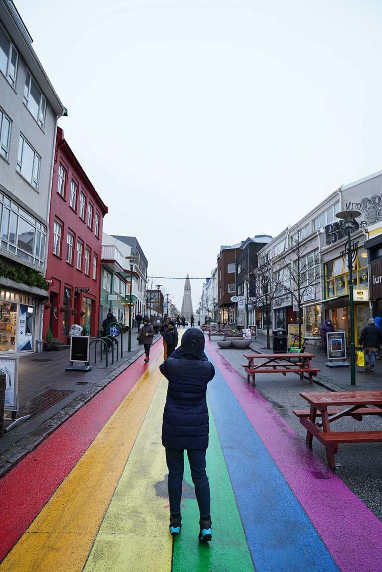 Laugavegur Street, Reykjavik, Iceland